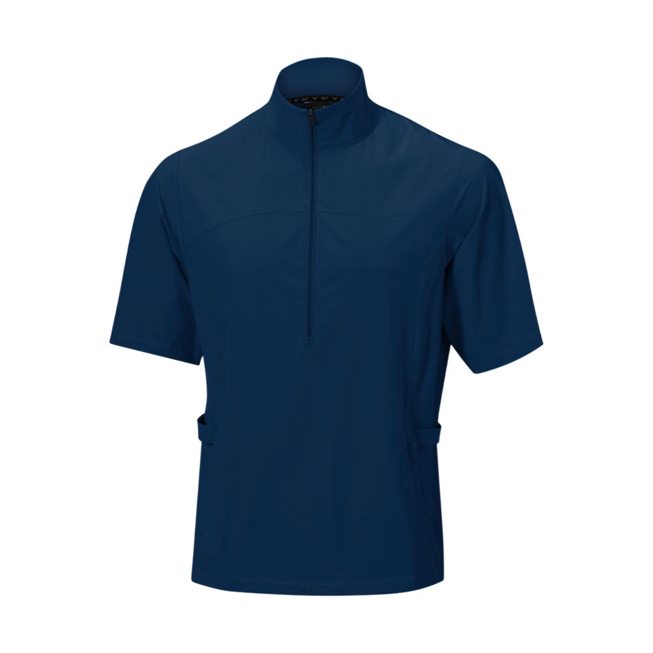 Mizuno Motion Half Zip Waterrepellent Light Wind Top Estate Blue